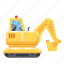 construction, heavy vehicle, machine, tractor, vehicle 