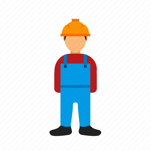 Builder, construction, engineer, helmet, labor, man, worker icon - Download on Iconfinder