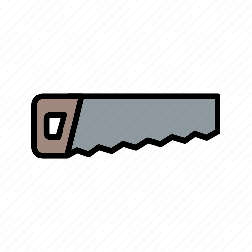 Blade, hand saw, cut icon - Download on Iconfinder