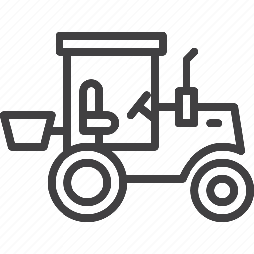 Tractor, truck, construction icon - Download on Iconfinder