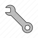 wrench, construction, repair