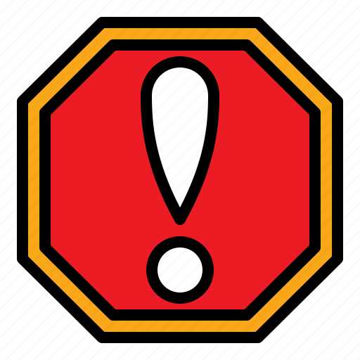 Caution, sign, warning icon - Download on Iconfinder
