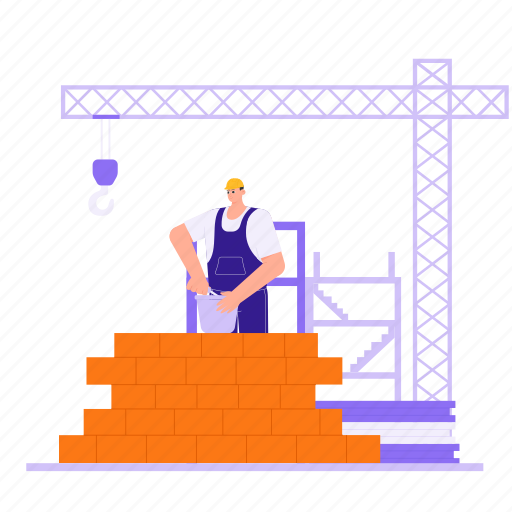 Project, employee, building, walls, architecture, plan, build icon - Download on Iconfinder