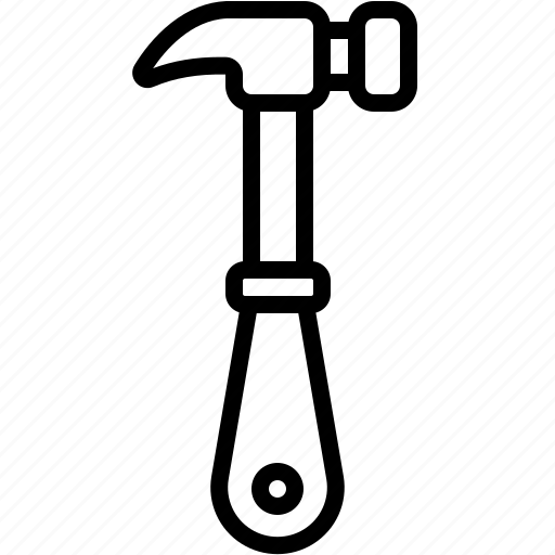 Hammer, construction, architecture, tool, repair icon - Download on Iconfinder
