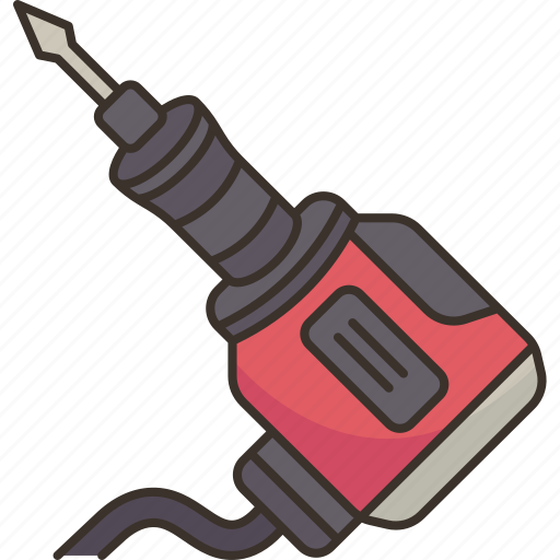 Jackhammer, drill, demolition, mechanical, tool icon - Download on Iconfinder