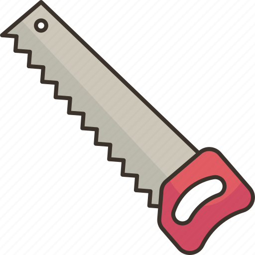 Saw, handle, cut, builder, carpenter icon - Download on Iconfinder