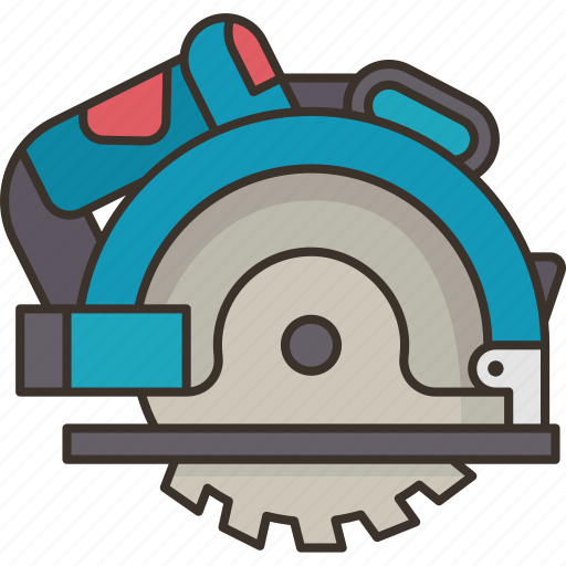 Saw, circular, blade, cut, electric icon - Download on Iconfinder