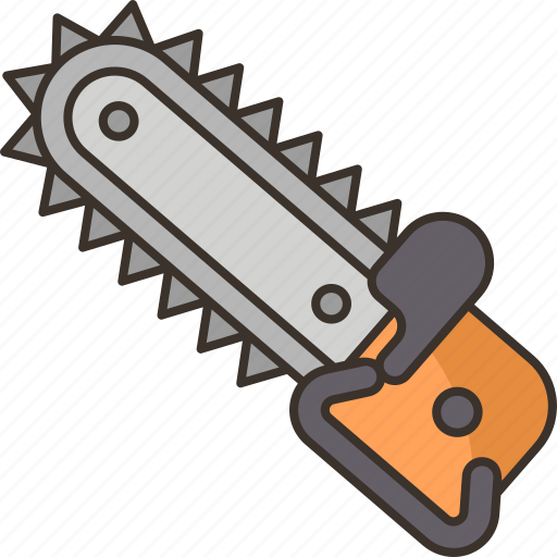 Chainsaw, cut, timber, construction, mechanical icon - Download on Iconfinder