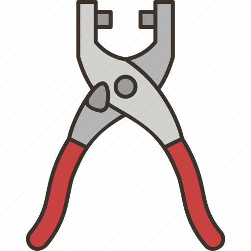 Pliers, eyelet, rivet, puncher, craft icon - Download on Iconfinder