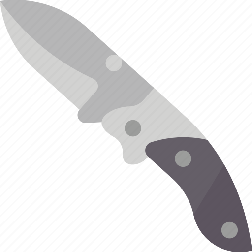 Knife, pocket, folding, cut, sharp icon - Download on Iconfinder