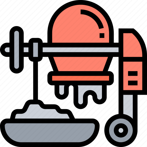 Concrete, cement, mixer, machinery, construction icon - Download on Iconfinder