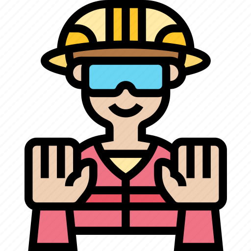 Gloves, safety, hands, protection, construction icon - Download on Iconfinder