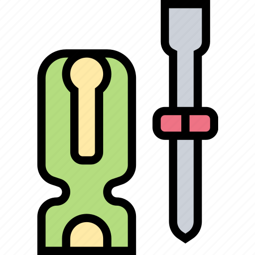 Screwdriver, repair, hardware, manual, construction icon - Download on Iconfinder