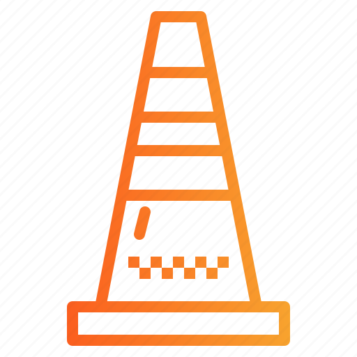 Bollards, cone, construction, traffic icon - Download on Iconfinder