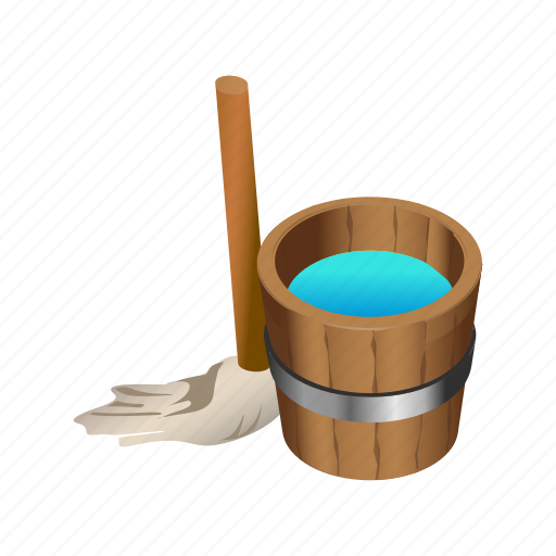 Broom, cleaning, soap, wash, water icon - Download on Iconfinder