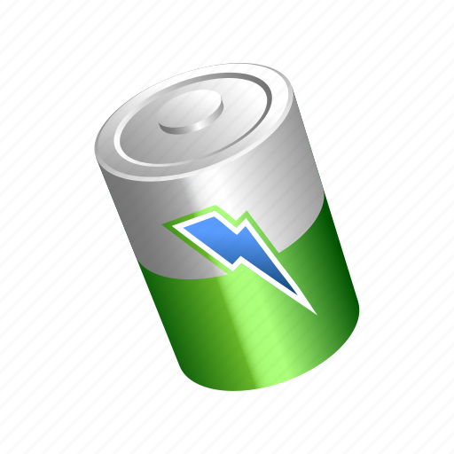 Battery, electricity, energy, force, fuel, power icon - Download on Iconfinder