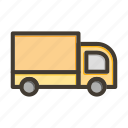truck, delivery, transport, fast, logistics