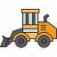 truck, loader, bulldozer, machinery, construction 