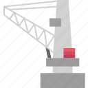 crane, harbor, lifting, industry, engineering