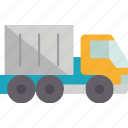 truck, delivery, shipping, vehicle, transportation