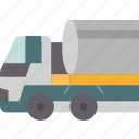 truck, tank, fuel, trailer, logistics