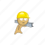 helmet, worker, construction, safety helmet, constructor 