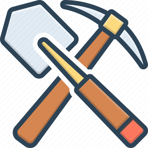 Agriculture, dig, digging, entrenching, shovel, tool icon - Download on Iconfinder
