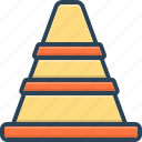 barrier, boundary, caution, construction, safety, traffic cone, transportation