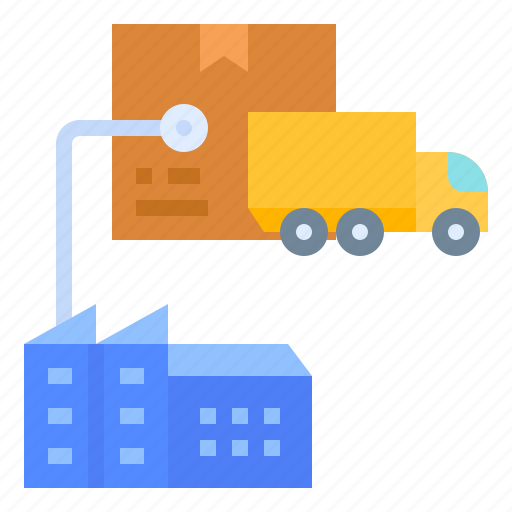 Distribution, industry, shipping, store, transportation icon - Download on Iconfinder
