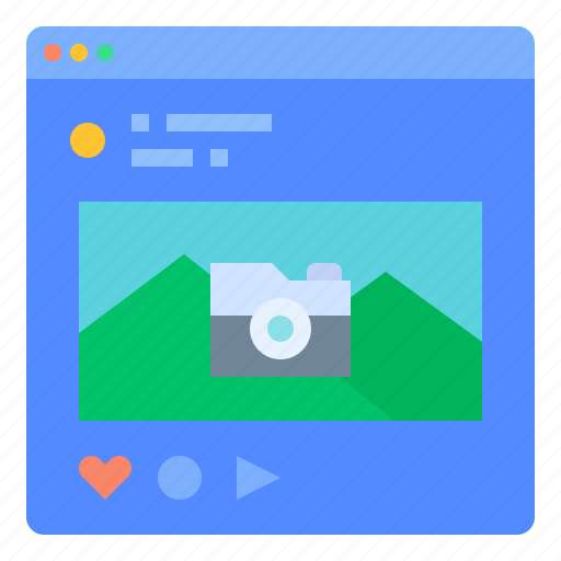 Feed, highlight, media, posting, social icon - Download on Iconfinder