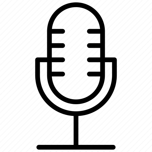 Microphone, audio, device, mic, electronic, podcast icon - Download on Iconfinder