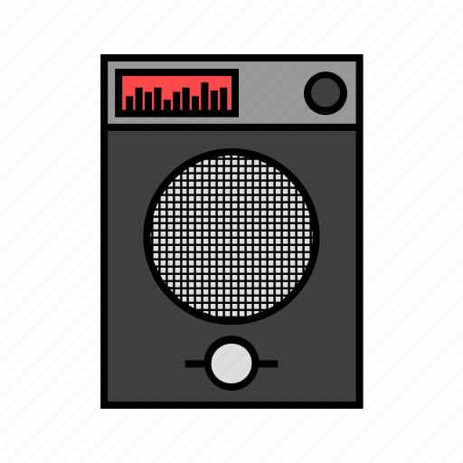 Consumer electronics, music, speaker, audio, sound icon - Download on Iconfinder