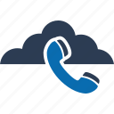 call, cloud, phone, telephone, cloud call, landline, device