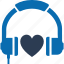 audio, favourite, sound, favorite music, earphone, headphone, heart 