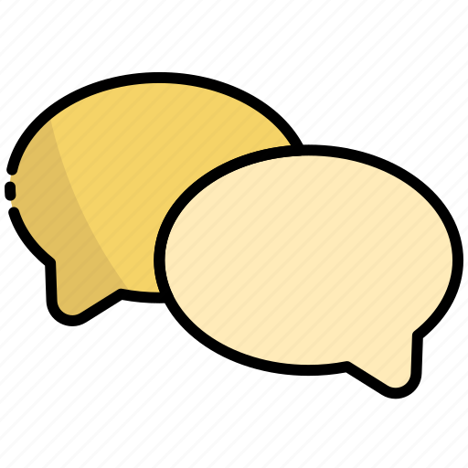Speech bubble, chat, communication, conversation, chat-bubble, chatting, message icon - Download on Iconfinder