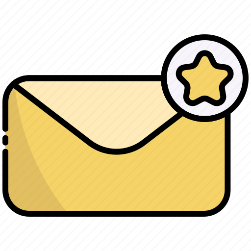 Favorite, like, star, mail, email, message, envelope icon - Download on Iconfinder