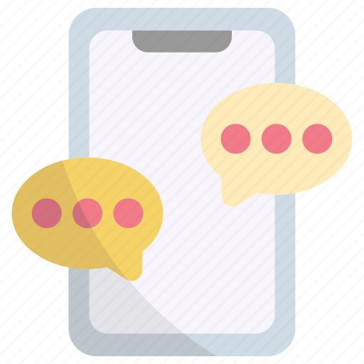 Chat, message, communication, chatting, conversation, talk, smartphone icon - Download on Iconfinder