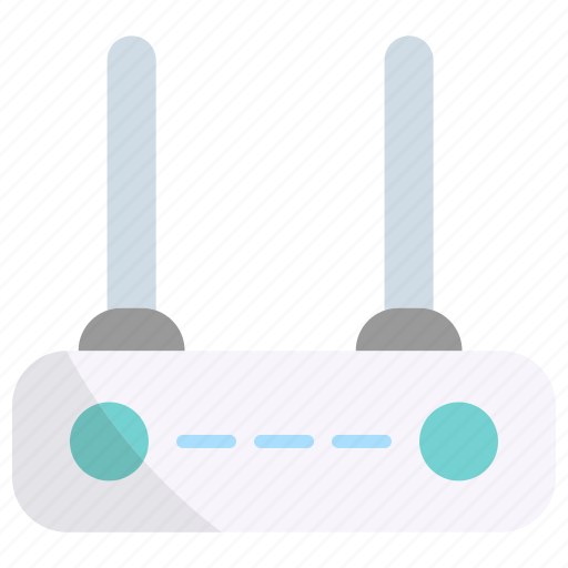 Router, wifi, internet, modem, wireless, network, device icon - Download on Iconfinder