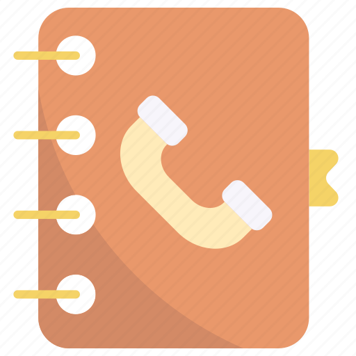 Phonebook, book, contacts, address-book, notebook, contatct, communication icon - Download on Iconfinder