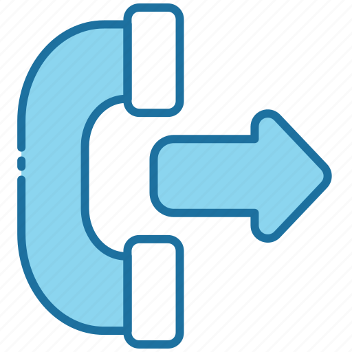 Outgoing call, call, phone, communication, outgoing, calling, incoming call icon - Download on Iconfinder