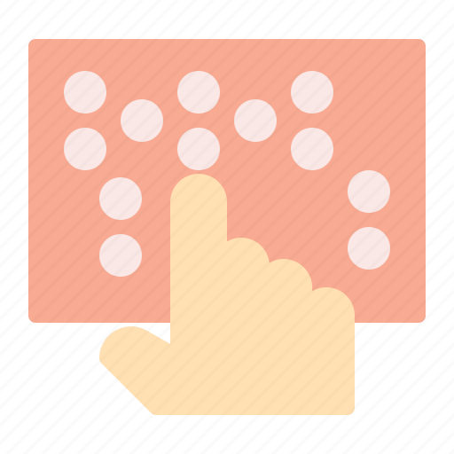 Contactscommunication, braille icon - Download on Iconfinder