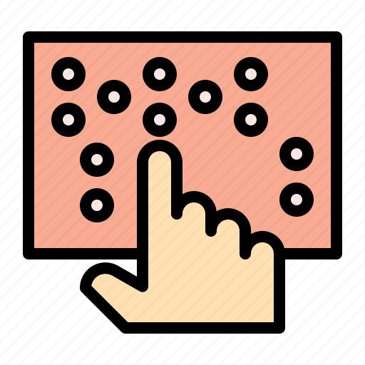 Contactscommunication, braille icon - Download on Iconfinder