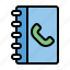 contactscommunication, phone, book 