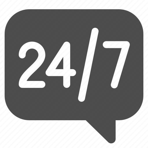 Contact, customer service, customer support, chat, live chat, 24/7, chat bubble icon - Download on Iconfinder