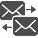 message, mail, email, letter, envelope, exchange messages 