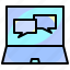 chat, received, computer, message, messages, envelope, unread 