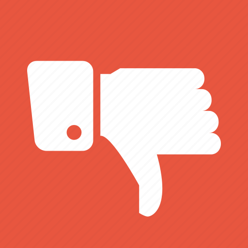 Fail, bad reputation, cancel, die, false, negative result, thumb down icon - Download on Iconfinder