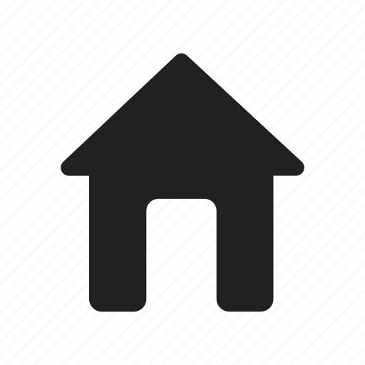 Black, building, contact, estate, home, homepage, house icon - Download on Iconfinder