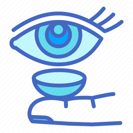 Put, contact, lens icon - Download on Iconfinder