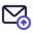 send, message, mail, email, communication, envelope